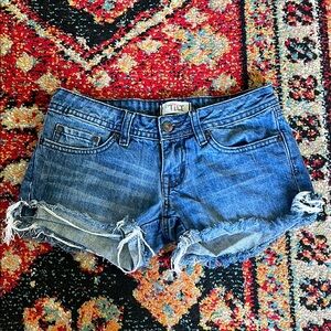 TILT Blue Jean Shorts